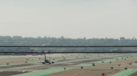 Jet Takeoff HD Stock Footage 483032