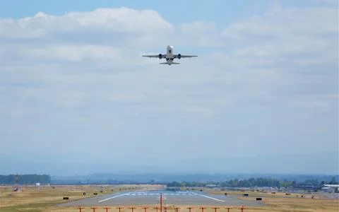 Jet taking off 스톡 사진