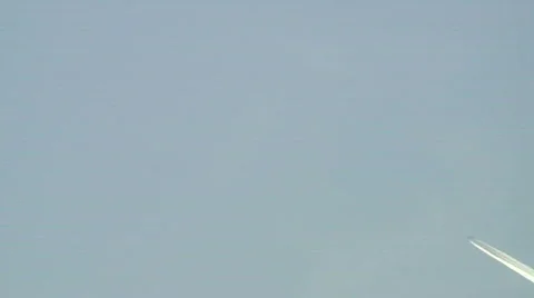 Jet trail Stock Footage 327245