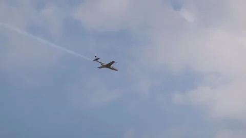 Jet training aircraft used for training military and aerobatic pilots Stock Footage 287518271