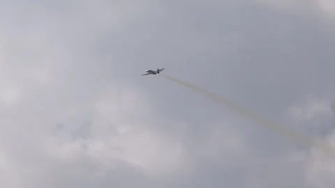 Jet training aircraft used for training military and aerobatic pilots Stock Footage 287518692