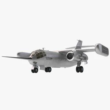 Jet Transport Dornier Do 31 3D Model