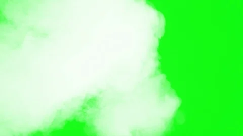 Jet of White Smoke Overlaps the Screen 4K 422 Vidéo 120647583