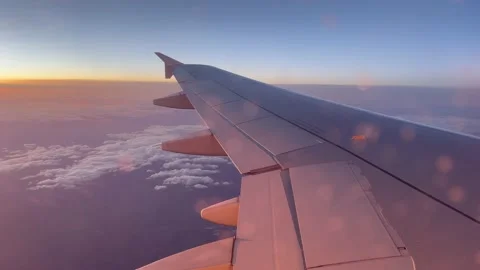Jet wing Stock Footage 206420032