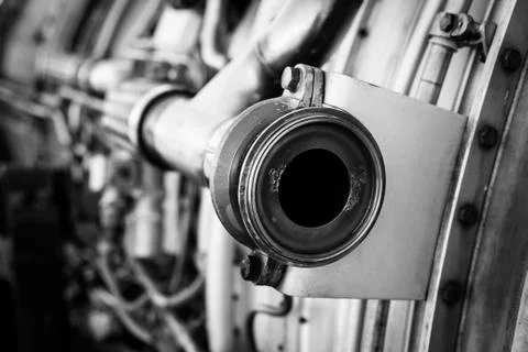 Jetengine detail closeup Stock Photos