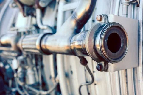 Jetengine detail closeup Stock Photos