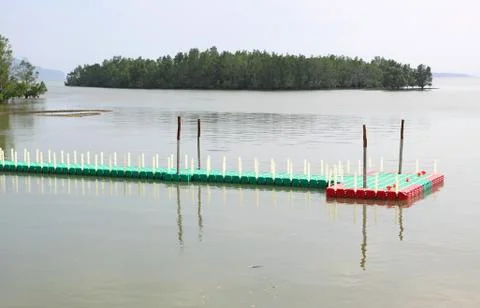 Jetfloat in phangnga province Stock Photos