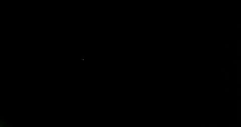 Jetliner approaching with intense lightning at night. 스톡 동영상 320334817