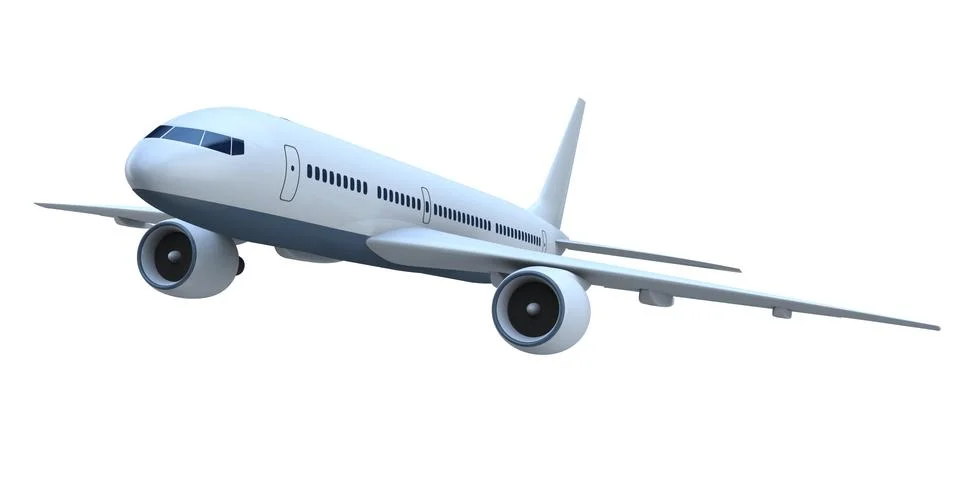 Jetliner Stock Illustration