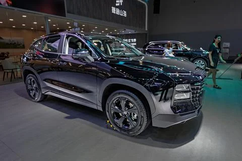 JETOUR Makes its Debut at the 23rd China Changchun Auto Expo 스톡 사진