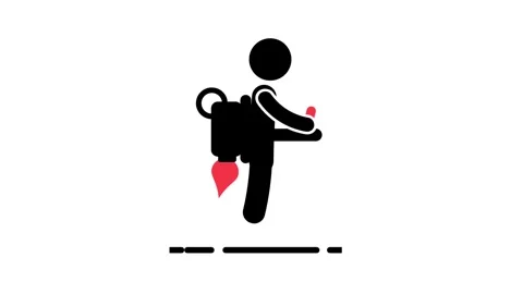 Jetpack Flight Stock Footage 335679391