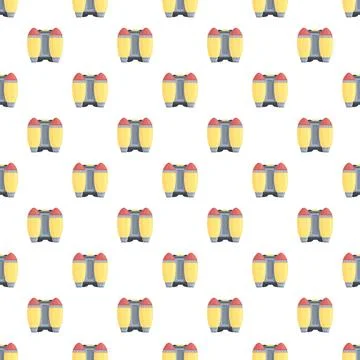 Jetpack rocket engine for futuristic travel pattern 스톡 일러스트