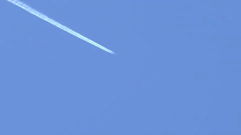 Jets Flying in formation far away Stock Footage 132351836