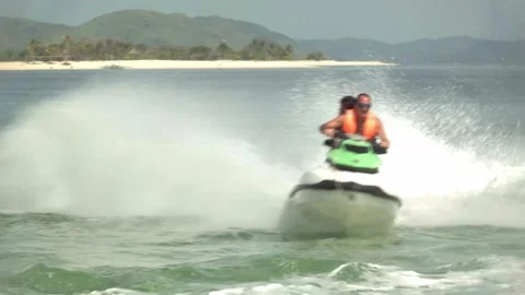 Jetski action Stock Footage 149860718
