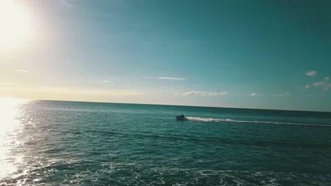 Jetski at the beach Stock Footage 236708974