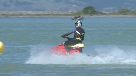 Jetski  Stock Footage 524570