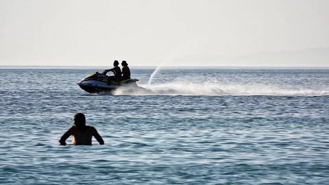 Jetski Stock Footage 113712439