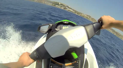 Jetski handlebar view Vidéo 29956910