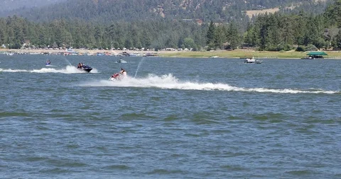 Jetski Passing by Video stock 106427496