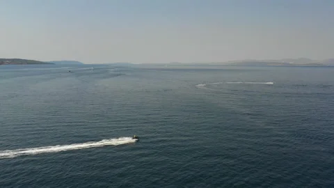 Jetski Speed up | 4K Video stock 159558739