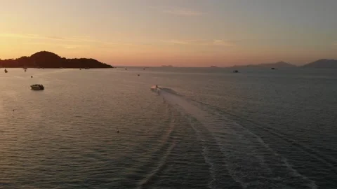 JetSki Sunset Видео 150980737