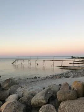 Jetty Denmark Stock Photos