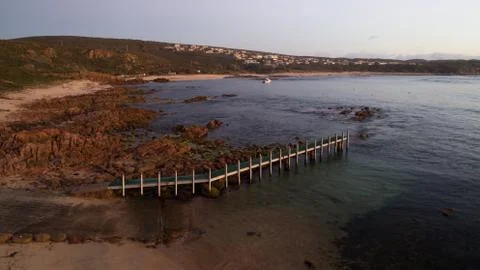 Jetty at Gracetown Stock Photos