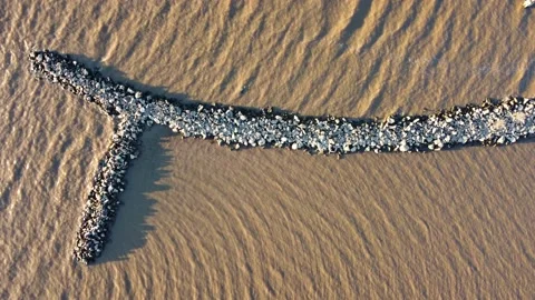 JettyOverhead Stock Footage 161269302