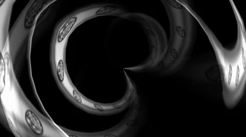 Jewel Heart Vortex Stock Footage 34301569