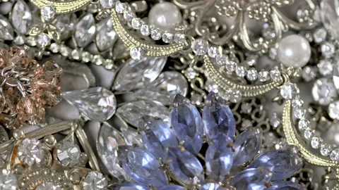 Jewelry background Stock Video Pond5