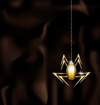 Jewel spider Stock Illustration