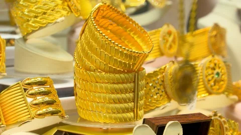 Jewelery - Bracelets Stock Footage 103852375