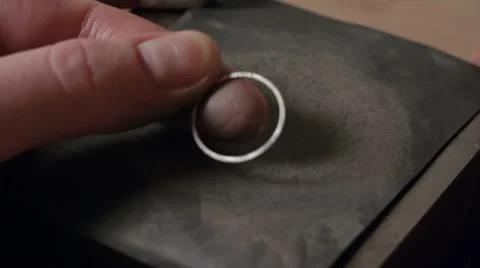 Jeweller at work Stock Footage 11849905