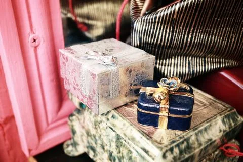 Jewellery box Stock Illustration