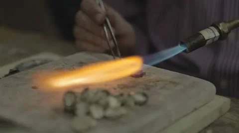 Jewellery making Stock Footage 48596305