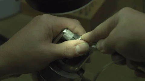 Jewellery Making Stock Footage 253286424