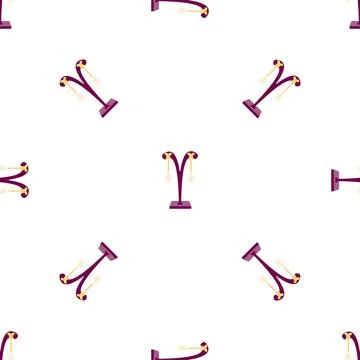 Jewellery stand pattern seamless vector Stock Illustration