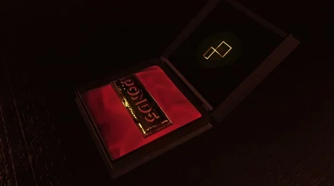 Jewelry Box Logo Stock After Effects