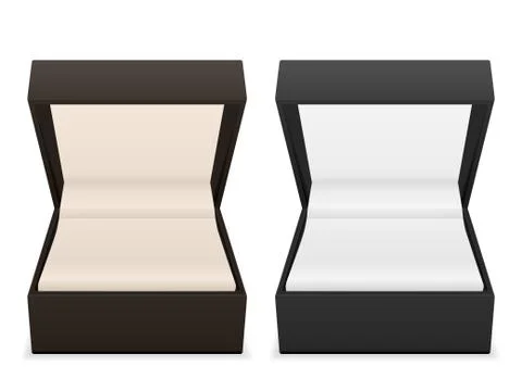 Jewelry boxes Illustrazione stock