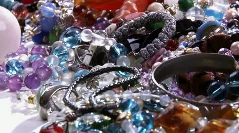 Jewelry, camera dolly Stock Footage 10810498