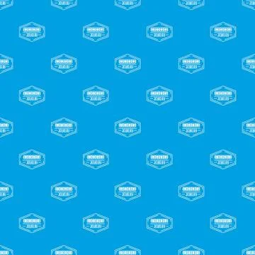 Jewelry pattern vector seamless blue Stock Illustration