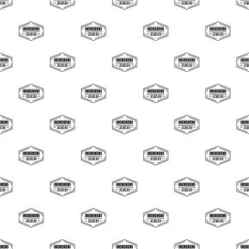 Jewelry pattern vector seamless 스톡 일러스트