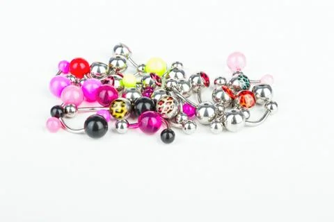 Jewelry for piercing Stock Photos