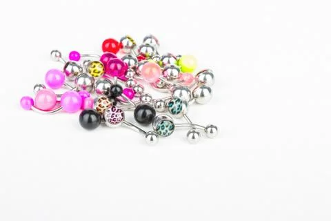 Jewelry for piercing Stock Photos