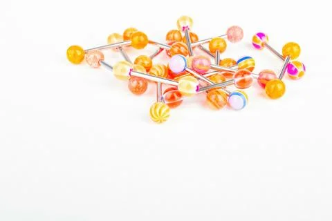 Jewelry for piercing Stock Photos