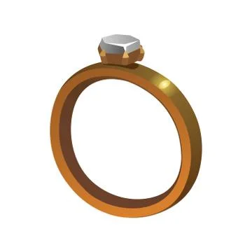 Jewelry ring Stock-Illustration