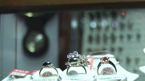 Jewelry Store Stock Footage 146631351