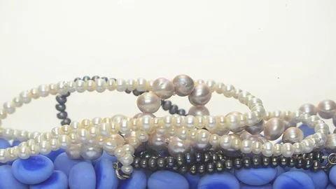 Jewelry under water. Stock Footage