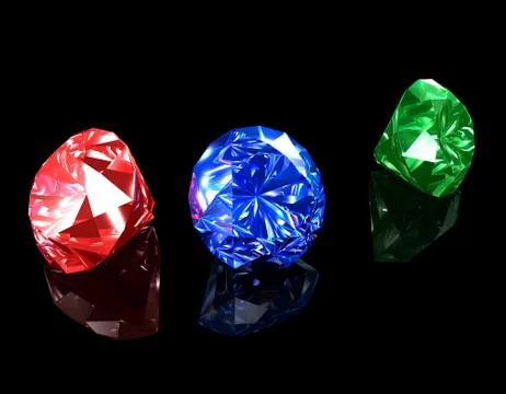 Jewels 3d Stock Illustration