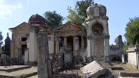 Jewish crypt Stock Footage 117313301